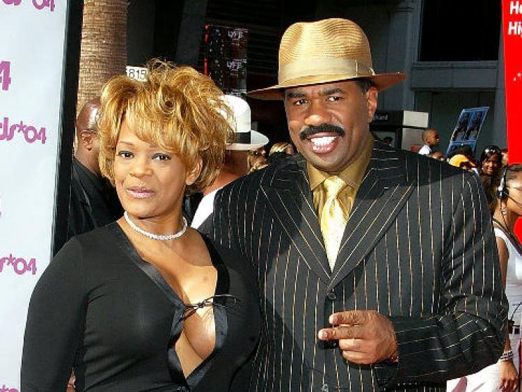 Steve Harvey and ex-wife