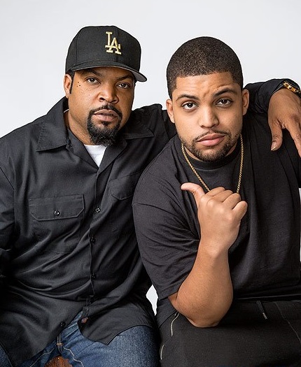 Ice Cube and O shea Jackson Junior 