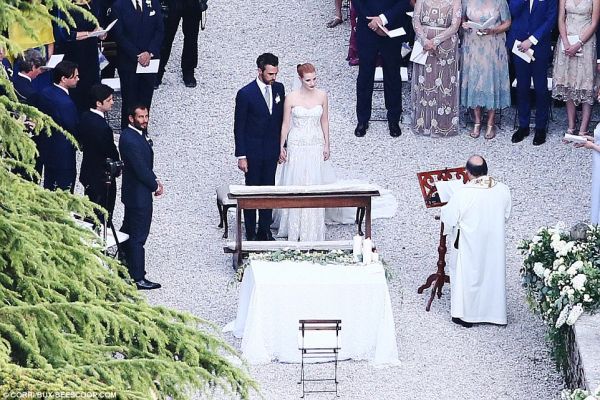 Jessica Chastain Wedding