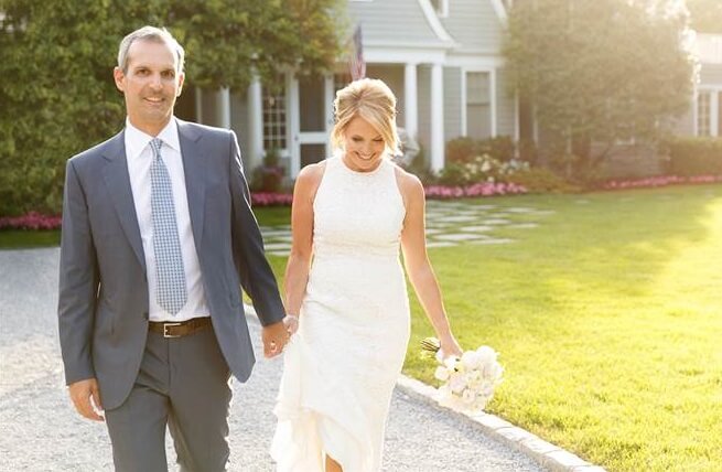 Katie Couric and her husband John Molner