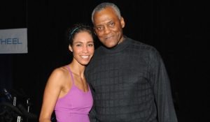 Sage Steele and Her father Gary Steele