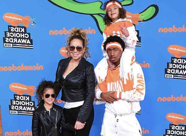 Nick Cannon with Mariah Carey kids family