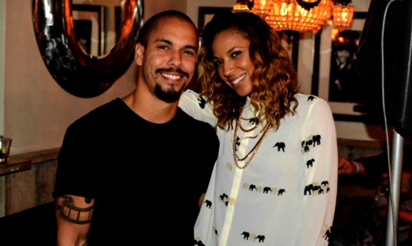 Image of Bryton James with his girlfriend Sterling Victorian