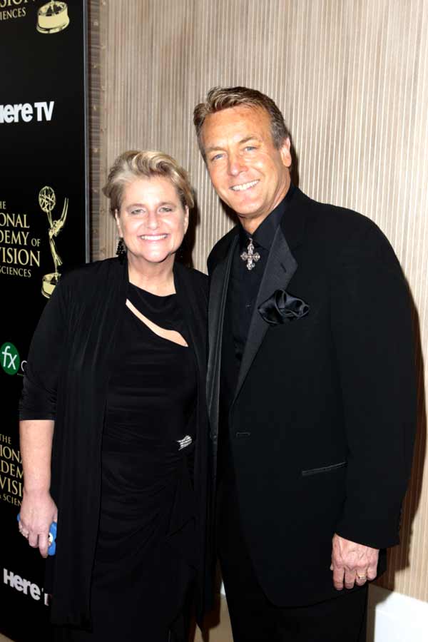 Image of Doug Davidson with his wife Cindy Fisher.