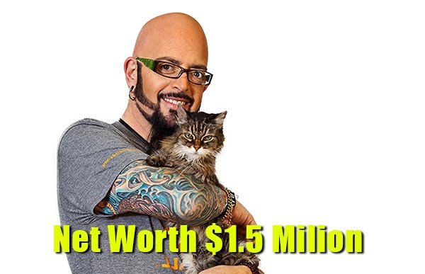 Image of Jackson Galaxy net worth is $1.5 million