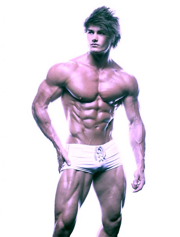 Image of Bodybuilder Jeff Seid height is 6’0 (183cm.)