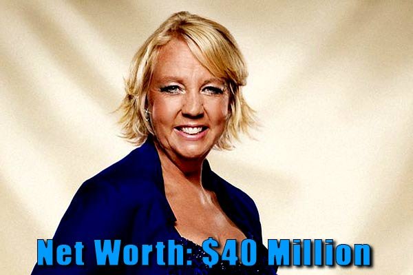 Image of Dragon Den Deborah Meaden cast net worth is $40 million