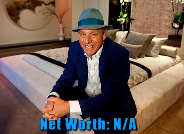 Image of Dragon's Den cast Simon Woodroffe net worth is not available