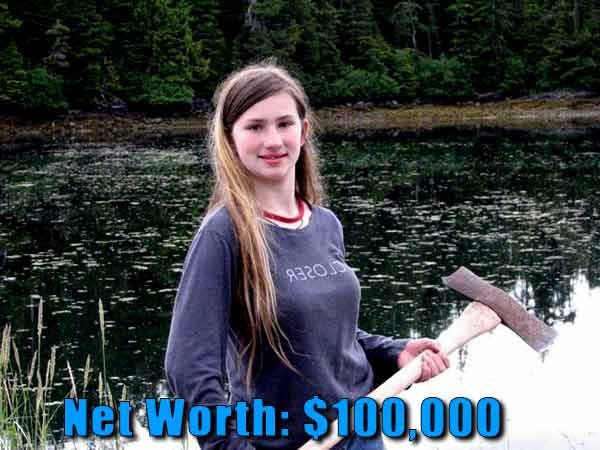 Image of Alaskan Bush People cast Snow Bird Brown net worth is $100,000