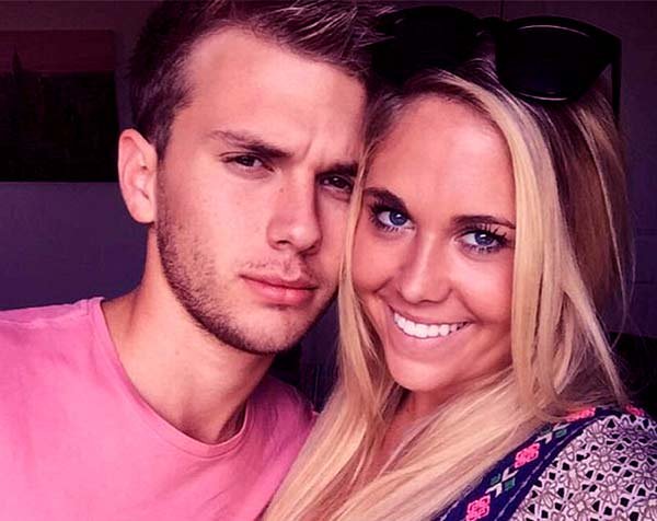 Image of Chase Chrisley with his ex-girlfriend Brooke Noury