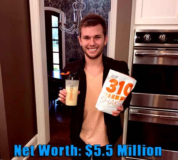 Image of Actor, Chase Chrisley net worth is $5.5 million