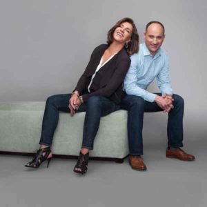 Image of Hilary Farr with her ex-husband Gordon Farr