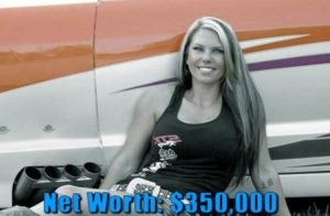 Image of Street Outlaws cast Kayla Morton net worth is $350,000