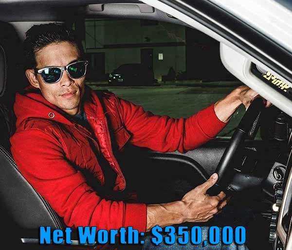 Image of Street Outlaws cast AZN net worth is $350,000