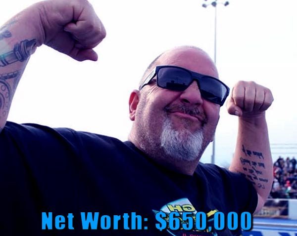 Image of Street Outlaws cast Chuck Seitsinger net worth is $650,000