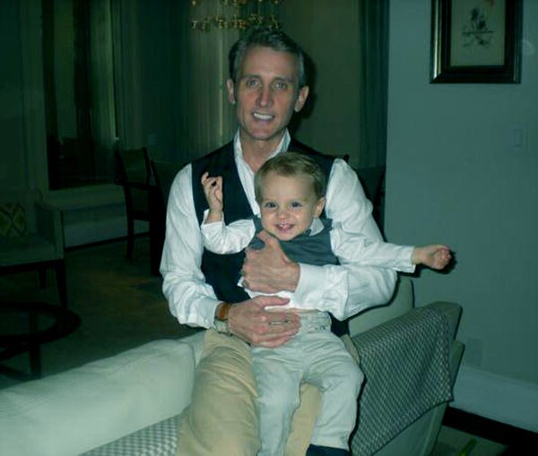 Image of Dan Abrams with his son Everett Floyd Abrams