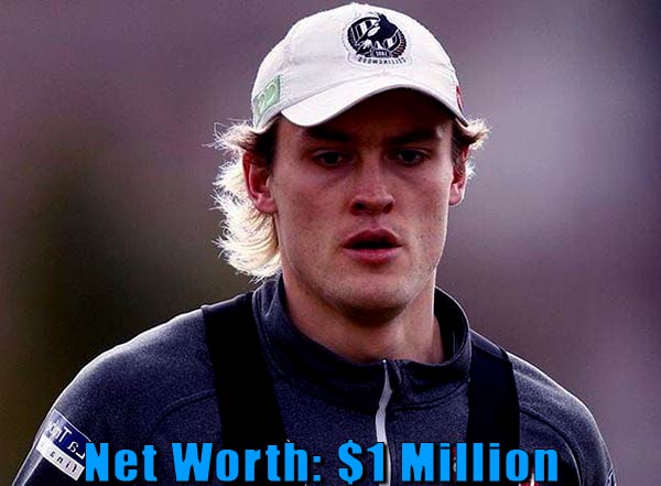 Image of Australian rules footballer, Dracy Moore net worth is $1 million