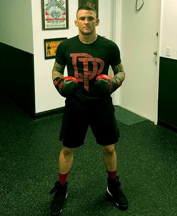 Image of Dustin Poirier height is 5 feet 9 inches