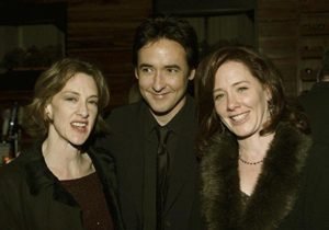 Image of John Cusack, with his sister Joan Cusack, and Ann Cusack