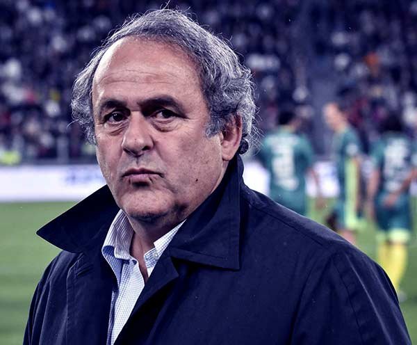 Image of President of the UEFA, Michel Platini