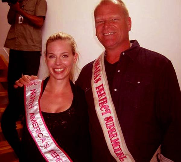 Image of Mike Holmes with his ex-wife Alexandra Lorex.