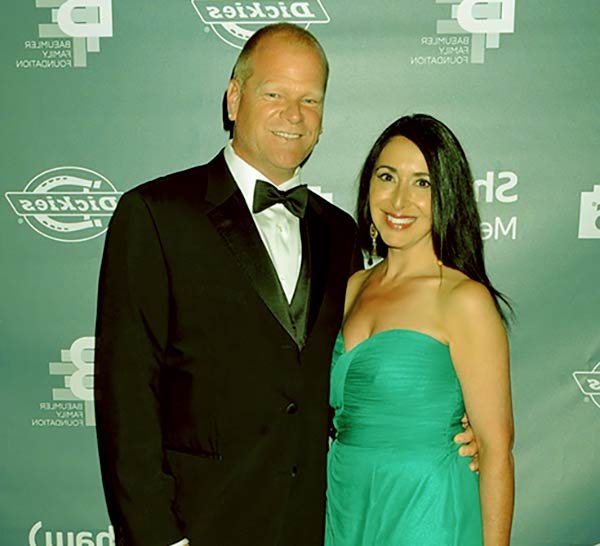Image of Mike Holmes with is partner Anna Zappia
