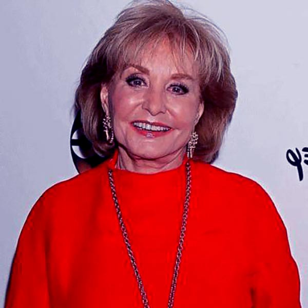 Image of TV Host, Barbara Walters sufferting from dementia