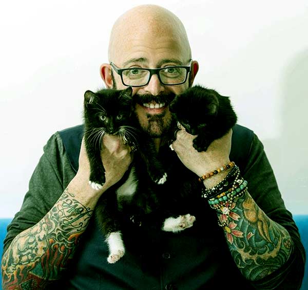Image of Jackson Galaxy from Animal Planet reality TV show, My Cat from Hell