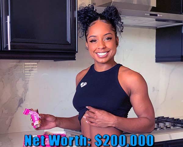 Image of Fitness Trainer, Qimmah Russo net worth is $200,000