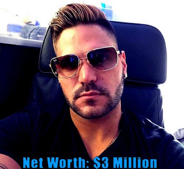 Image of Tv Personality, Ronnie Ortiz Magro net worth is $3 million
