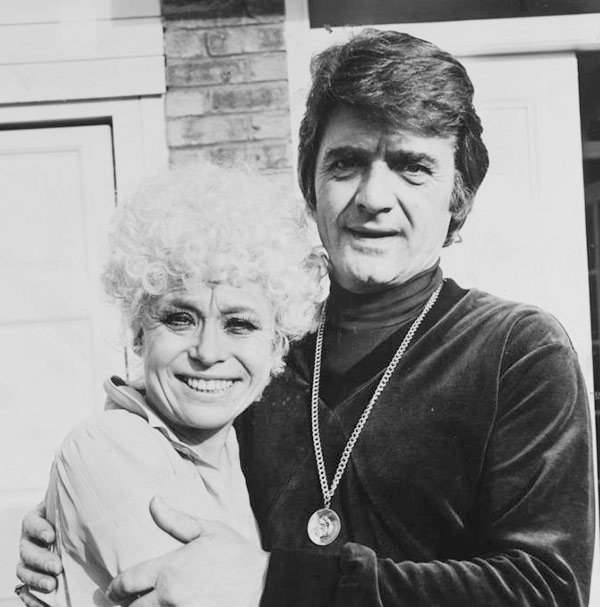 Image of Barbara Knights with her first husband Ronnie Knight