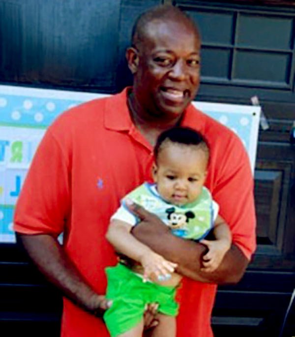 Image of Lamar Sally with his son Lamar Sally Jr