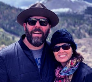 Image of LeeAnn Kreischer with her husband Bert Kreischer