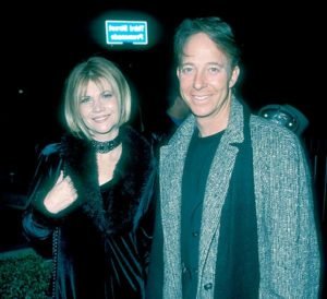 Image of Markie Post with her ex-husband Michael A. Ross