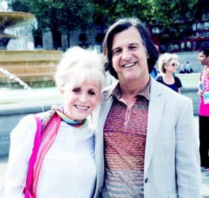 Image of Scott Mitchell with his wife Barbara Windsor