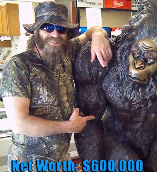 Image of Mountain monsters cast Willy McQuillian net worth is $600,000