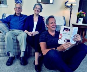 Image of Mike Rowe with his father (John Rowe) and mother (Peggy Rowe)