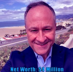 Image of Lawyer, Douglas Emhoff net worth is $4 million