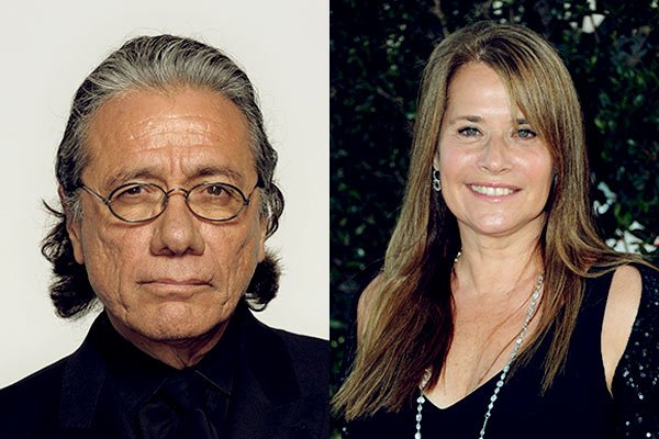 Image of Edward James Olmos and his ex-wife Lorraine Bracco