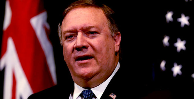 Image of Mike Pompeo bio, wife, net worth, wiki, family, salary, married, son
