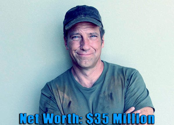 Image of Ghost Hunters cast Mike Rowe net worth is $35 million
