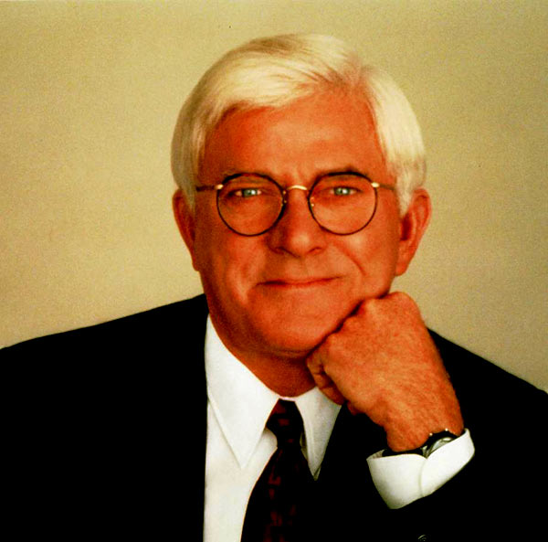 Image of American media personality, Phil Donahue
