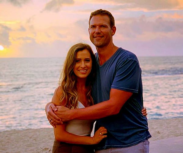 Image of Travis Lane Stork with his girlfriend Parris Bell