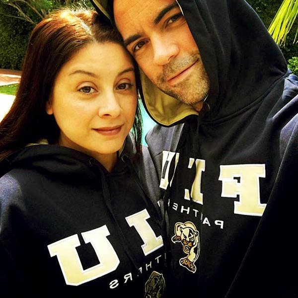 Image of  Danny Pino married to his high school sweetheart, Lily Pino Bernal