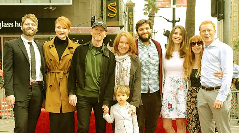 Image of Ron Howard Children; Meet Three Of His Daughters, His Son, & Grandson