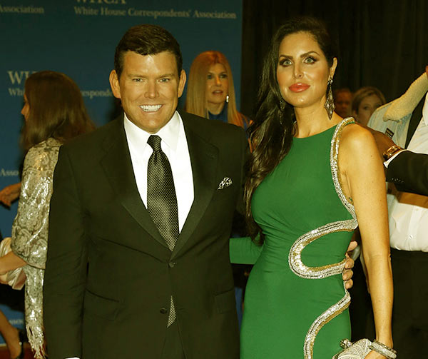Image of Amy Baier with her husband Bret Baier